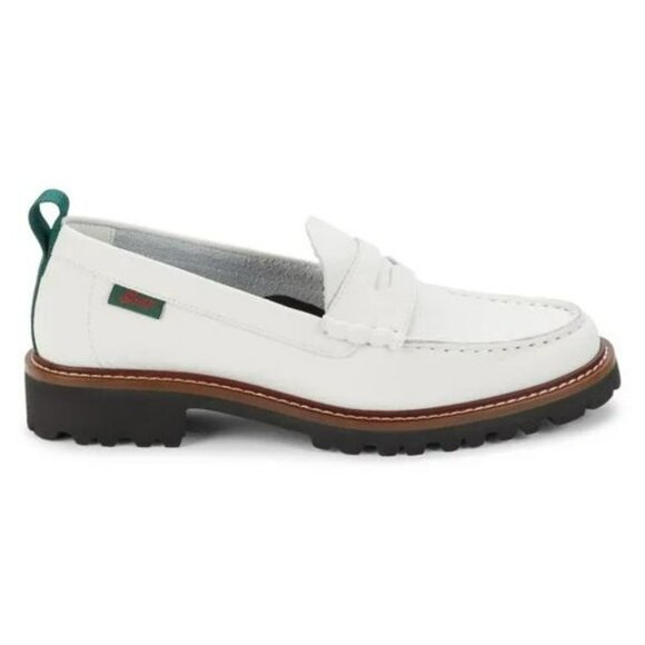 GH BASS White Leather Modern Whitney 1936 Loafers-NWOT - Picture 2 of 10